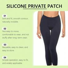 Silicone Invisible Crotch Covers For Women, Sports & Fitness Underwear Pad To Prevent , Seamless & Discreet