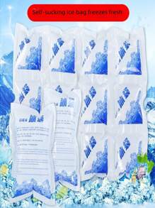paquets de glace auto-absorbants pouvant être réutilisés par le réfrigérateur express aérien, la chaîne du froid des fruits de mer, les fruits frais, le refroidissement, les paquets de glace ménagers et une pointe de pack de conservation fraîche des aliments