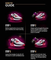 Crep Protect Shoe Protector Spray - 200ml Rain & Stain Waterproof Nano Protection For Sneaker, Leather, Nubuck, Suede & Canvas - 1 - 查看 7