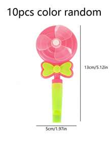 20pcs Lollipop Windmill Whistle Party Favors, Length 13cm/5.12inch, Width 5cm/1.97inch. Plastic Whistle Toy Party Birthday Decoration Windmill Whistle Cartoon Windmill Toy Fun Game Props To Enhance The Party Atmosphere. Party Supplies Small Toys, Christmas Gifts, Handheld Props Easter Toys Easter Party Inside Party Toys Party FavorsRandom Colors) Hawaiian Toys