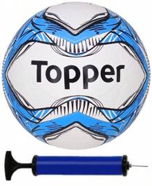 BOLA FUTSAL TOPPER + BOMBA DE AR - Treino