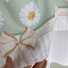 Kitchen Bag Holder - Daisy Digital Print - Green - View 3