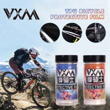 1 Set de Pegatinas protectoras para cuadro de bicicleta de montaña/carretera VXM Magic Knight, película protectora mate para pintura de bicicleta con pegatinas