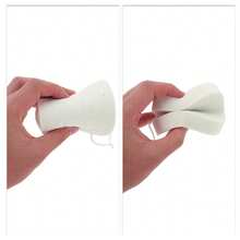 Esponja exfoliante facial reutilizable y de mayor grosor para la limpieza facial y eliminar el maquillaje
