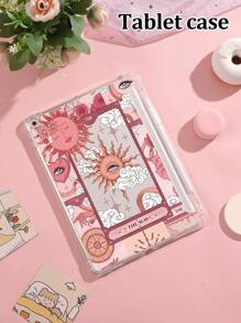 Funda protectora para iPad compatible con iPad de 10.ª generación, iPad (A16) de 11 pulgadas de 11.ª generación 2025, iPad Mini 4/5/6/7, compatible con Samsung Galaxy Tab A8 de 10.5 pulgadas de 2022, Kindle Paperwhite de 12.ª generación 2024, modelos como Tab P11. Las cuatro esquinas de la funda protectora son antichoque, ligeras y fáciles de transportar.