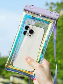 1PC Mobile Waterproof Bag Can Touch-Screen Swimming Special Water Park Artifact Floating Equipment Bag Professional Mobile Phone Cover Take Photos Clear Super Waterproof Phone Case