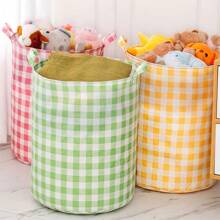 1pc Large-Capacity Waterproof Folding Dirty Clothes Basket Storage Basket, Suitable For Organizing Dirty Clothes Baskets, Storage Baskets And Laundry Baskets In Bedrooms, Bathrooms, Living Rooms And Dormitories At Home. Multi-Functional Storage Buckets For Clothes, Toys, Snacks And Sundries, Storage Baskets And Storage Baskets.