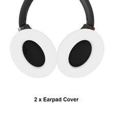 Cuscinetti per cuffie di ricambio in silicone per WH-1000XM4, tazze anti-polvere e antiurto, protezione per padiglioni auricolari