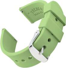 Archer Watch Straps - Correas de Reloj de Silicona Suave de Liberación Rápida - Verde oscuro - Ver 15