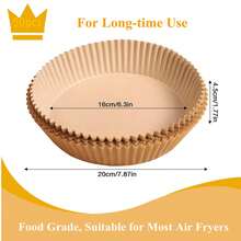 2 piezas de tapete de silicona para freidora de aire, forro de 8 pulgadas para freidora de aire, bandeja horneadora para freidora de aire, bandeja especial para asado, forro de cesta de silicona para freidora de aire, tapete reutilizable para horno de freidora de aire, accesorio de estera de silicona para freidora de aire para la cocina - Multicolor - Ver 8