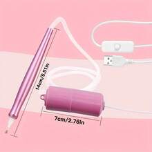 Electric Diamond Painting Accessories Pen, Vacuum Diamond Art Set, Adult Diamond Brush Set - Epainter Diamond Pen, Diamond Art Accessories Tool, Diamond Painting Tool Storage Plate - Pink - View 8