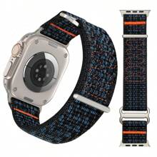 Trail Loop Strap Compatible With Apple Watch Ultra 2 49mm 46mm 45mm 44mm 42mm Nylon Sport Band Compatible With Apple Watch Series 10 9 8 7 6 5 SE 40 41mm