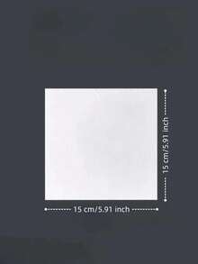 1 块绘画用画布，4x4、4x6、5x7、6x6、7x9、8x8、8x10、8x12、10x10 英寸，成人和儿童美术用品 - 适用于丙烯画、油画、水彩画、蛋彩画的底漆画布，适合初学者绘画的底漆画布板，返校用品，学校用品 - 白色 - 查看 13