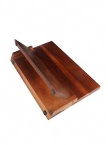 Magnetic Knife Block, Thickened Acacia Wood Kitchen Knife Holder Stand With Strong Magnets, Multifunctional Double Side Knife Storage Organizer For Kitchen Counter