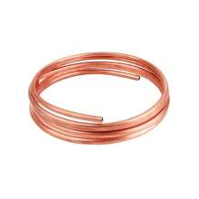 1M/2M Soft Metal Coil Outer Diameter 2~8mm Inner Diameter 1~6mm Metal Wire Tube Air Conditioning Heat Dissipation DIY Crafts