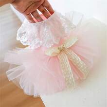 Pet Princess Dress, Tulle Patchwork Costume Festival Party Styling Accessories For Dog Cat