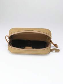 1pc Tactical Outdoor Hard Shell Sunglasses Case, Crush Resistant Portable Eyeglasses Protective Cover Travel Essentials Travel Accessories Travel Bag For Vacation Holiday Back To School School Stuff Sunglasses Women - Multicolor - View 11