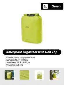 Naturehike Túi khô chống thấm nước dạng cuộn 2L/4L/8L có thiết kế hút chân không, xếp hạng chống thấm nước (PU2000mm+), sử dụng cho nhiều trường hợp khi cắm trại ngoài trời, du lịch, công tác - Nhiều màu - Xem 15
