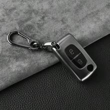 2键TPU汽车钥匙包适用于标致107 207 307 308 407 607 3008 5008 雪铁龙Xsara Picasso C5 C6 C8配件