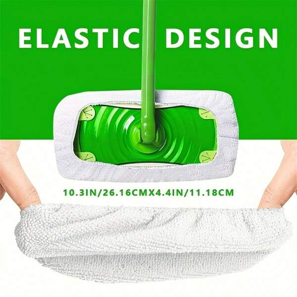 2/4/6 علبة، ألواح استبدال مناشف ال- Microfiber، مناسبة لممسحات الأرضيات، ألواح مناشف استبدال قابلة للغسيل، رؤوس ممسحة إزالة الغبار، للاستخدام الجاف والرطب، سهلة التنظيف، مستلزمات التنظيف، ضروري للرجوع للمدرسة