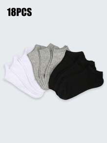 10/15 pares de calcetines cortos multicolor para mujer, calcetines tobilleros y calcetines de barco de corte bajo, calcetines invisibles para el verano