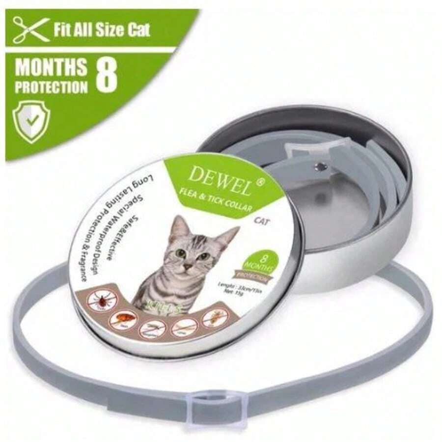 Tick & Flea Collar For Cats Anti-Flea, Tick, & Mosquito Collar (Advanced Protection)