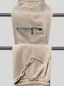 Men Shorts - Beige - View 3
