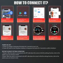 EIGIIS Smart Watches For Men With LED Flashlight 500mAh Big Battery Smart Watch 1.53" Big Screen Rugged Smartwatch 3ATM Waterproof Fitness Tracker For IOS Android Multifunctional Digital Watch Gifts For Men