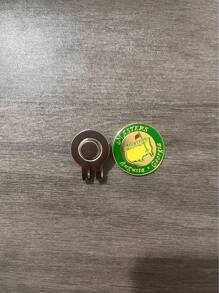 1 pieza Clip marcador de bola de golf magnético, múltiples colores