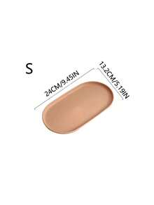 1pc/2pcs Ins-Style Oval Plates, Creative Restaurant Dessert Cake Serving Platters, Afternoon Tea And Coffee Shop Tableware - Multicolor - View 13