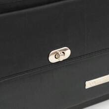 1 Stück modische Herren Aktentasche mit mehreren Fächern und großer Kapazität, schwarze klassische Business Laptoptasche, Aufbewahrung von Büromaterial, Geschenkidee zum Vatertag, Schulanfang