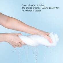 Disposable Bath Towel, Soft Cotton Towel Suitable For Travel & Camping, Absorbent Disposable Bath Towel, Individual Packaging, Thick 100% Cotton Disposable Bath Towel, Portable Travel Facial Towel, Hotel