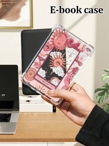 Funda protectora para iPad compatible con iPad de 10.ª generación, iPad (A16) de 11 pulgadas de 11.ª generación 2025, iPad Mini 4/5/6/7, compatible con Samsung Galaxy Tab A8 de 10.5 pulgadas de 2022, Kindle Paperwhite de 12.ª generación 2024, modelos como Tab P11. Las cuatro esquinas de la funda protectora son antichoque, ligeras y fáciles de transportar.