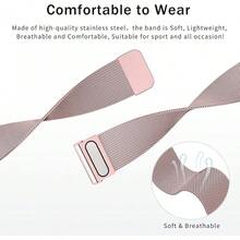 Smart Watch Strap - Rose Pink - View 3
