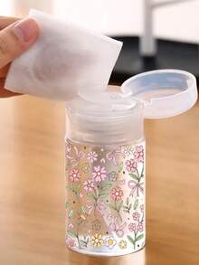 便携式旅行挤压瓶 - 防漏，适用于卸妆液和爽肤水，是外出护肤的理想之选。这款便携式透明PET材质可重复灌装旅行瓶适用于卸甲油、爽肤水和卸妆液，圆顶设计方便重复使用。 - 彩色 - 查看 4