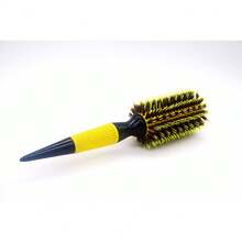 Thermal Hair Brush Mixed Boar Bristle Wood - Yellow - View 5