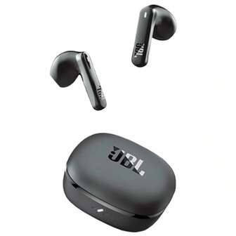 JBL Fones de Ouvido Bluetooth Sem Fio T280TWS X3, Chamadas Nítidas de Alta Qualidade, Modo de Jogo com Baixa Latência, À Prova d'Água IPX4, Uso Confortável, Longa Duração da Bateria, Preto