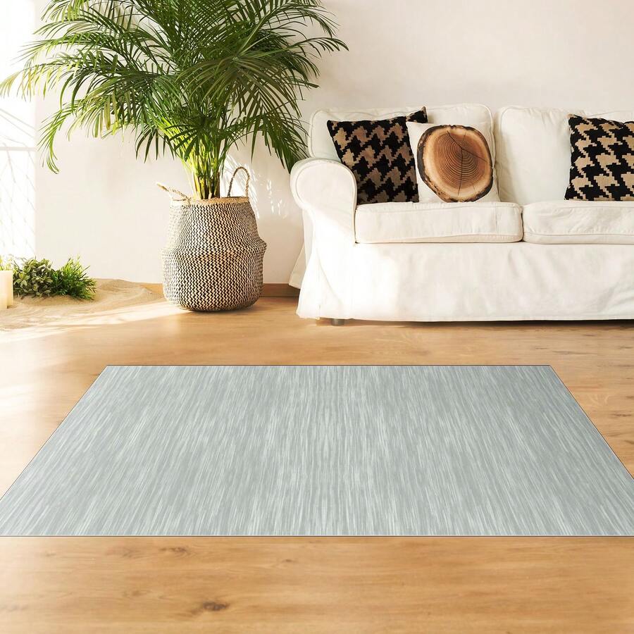MADE IN TURKEY Inci Digital Printed Turkish Rug – Soft Touch, Washable Carpet With Non-Slip Felt Backing – Modern Decorative Floor Mat, Suitable For Living Room, Bedroom, Hallway Or Entryway – Available In 7 Sizes (50*60, 50*80, 60*100, 80*120, 80*150, 80*200, 80*300 Cm). Quick-Drying, Highly Absorbent, Soft, And Comfortable Design. Suitable For Both Indoor And Outdoor Use. - White - View 1