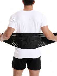 1 Stück, Neuer Sommer Outdoor Sport Fitness Gürtel, Herren Fitness Gürtel, Basketball Profi Training, Tiefe Kniebeuge, Schweres Ziehen, Bauchmuskel Kompression, Laufausrüstung zur Körperformung