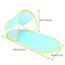 1 buc cort de plajă, parasolar de camping, cort de plajă instantaneu, sandale simple de camping în aer liber