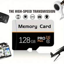 [4K Ultra HD Micro SD Card] Ultra-Fast Micro SD Card 128GB/256GB/512GB/1TB/2TB- High-Speed TF Memory For Tablets, Cameras, Phones | Supports 4K Ultra HD, PSP Games & More - 256GB - View 3