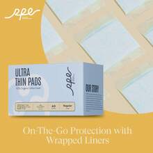 RPE Life Regular Liners - 100% Organic Cotton, Daily Comfort, And Light Protection - 15cm - View 1
