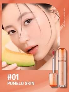 Rom&Nd Juice Mirror Water Gloss Lip Gloss Korean Makeup Student Lip Balm Moisturizing Lip Gloss - 01 VỎ BƯỞI - Xem 2