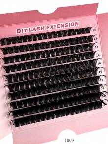 200 cái/180 cái/160 cái/140 cái/120 cái Lông mi chùm - 12-20mm Chiều dài hỗn hợp Lông mi nối dài 0,07mm D Cong dày và có thể tái sử dụng Lông mi ấn tượng cho người mới bắt đầu, Dễ sử dụng - 10 khay (Gói đa dạng 60D/80D/100D/120D/160D/200D) Cụm lông mi, Cụm lông mi, Lông mi riêng lẻ, Lông mi, Lông mi giả - D - Xem 8