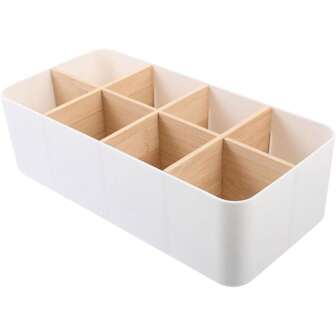 Practical Bathroom Storage Box, Removable Organizer Rack For Multi-Purpose Use, Suitable For Storing Toiletries, Utensils And More, Great For Decluttering And Organizing.Bathroom Accessories Back To School