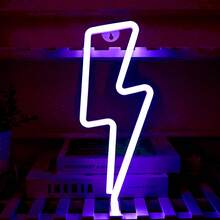 1 件霓虹牛头标志装饰灯，LED 霓虹灯电池或 USB 供电，家居装饰、派对装饰、庭院装饰、酒吧、露营、生日、求婚、周年纪念、游戏室、情人节、母亲节、圣诞节和其他节日装饰和礼物 - 白色 - 查看 19