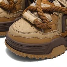 Q-AND Fashionable And Versatile Shock-Absorbing Wear-Resistant Low-Top Sports Shoes Shoes For Women - màu nâu - Xem 7