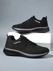 2025 New Spring/Summer Men's Shoes, Korean Style Front Lace-Up Minimalist Casual Outdoor Sports Shoes, Breathable Men's Shoes For Commuting, Hiking, Walking, Business Casual Valentine's Day Ideas