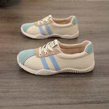 Summer's Popular New Women's Flat Shoes, Dopamine-Style Breathable Upper, Mary Jane Casual Shoes, Lolita Cute Flat Casual Shoes, Lightweight And Breathable, One-Step Lace-Up Closed Casual Shoes, Versatile And Lightweight, Suitable For Daily Wear, Fashionable And Multi-Functional
