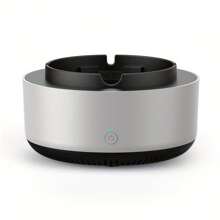 SOKANY 1 Posacenere intelligente, auto-estinguente. Purificazione intelligente, funzionamento con un solo pulsante, filtrazione multipla, potente ventola a bassa rumorosità. Alimentato a batterie (2 batterie N. 5). Adatto per multiple scene d'uso come soggiorno domestico, sala riunioni, ufficio, hall di hotel, sale giochi. Regalo perfetto.